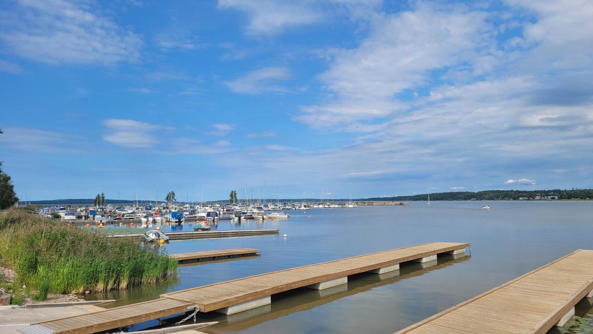 Vaenerport Lakefront Hotell Mariestad Exterior foto